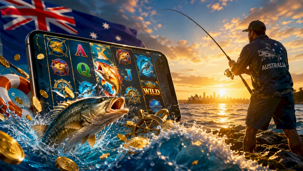 Australian coastline, ocean swell and atmospheric gaming scene